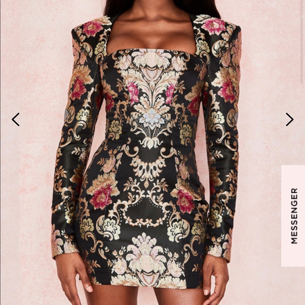 🎁Mona Jacquard Boned  Bustier  Dress🎁